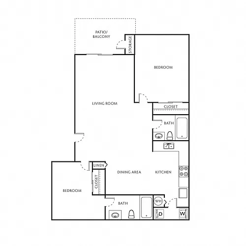 Floor plan The Taos