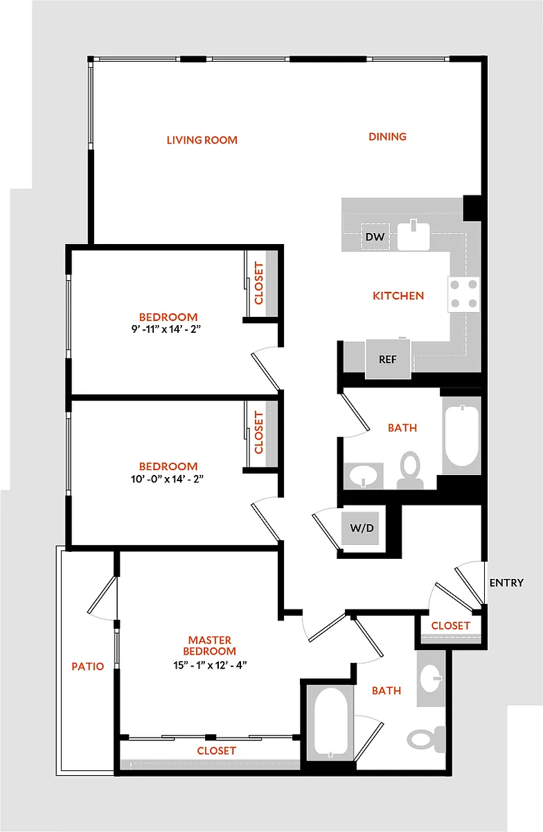 Floor plan Plan 3A