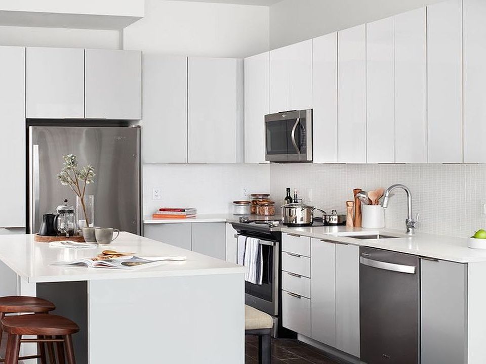 Kitchens feature ample storage and pantry space