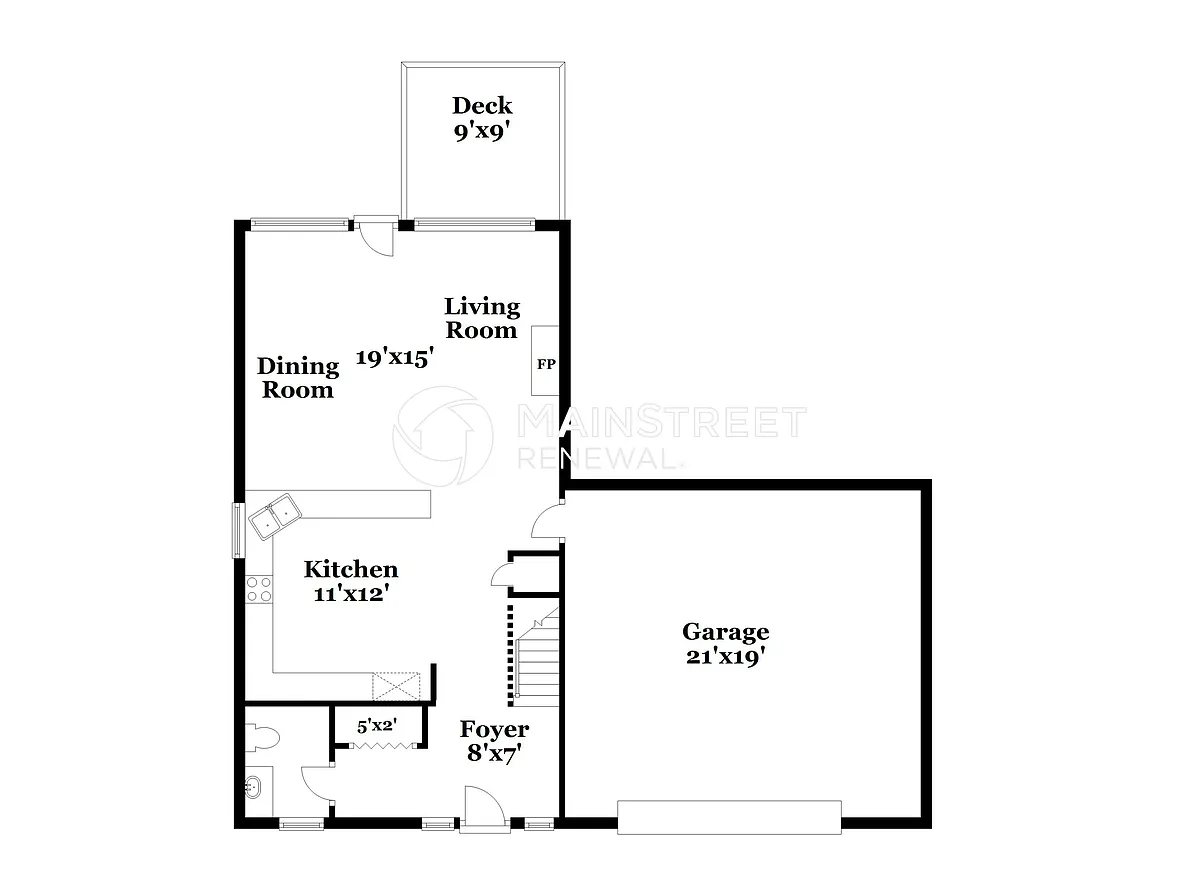 Floor Plan - 3432 Passour Ridge Ln