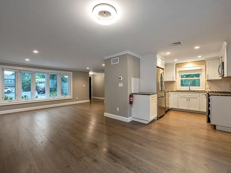 Adjacent Kitchen and Laundry Room