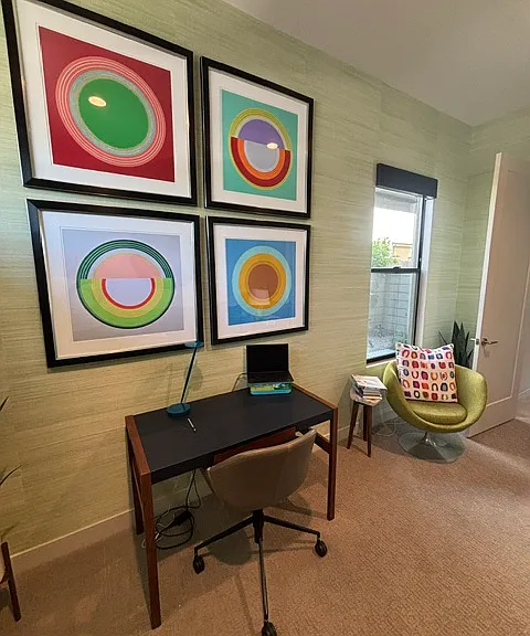 first floor bedroom/office