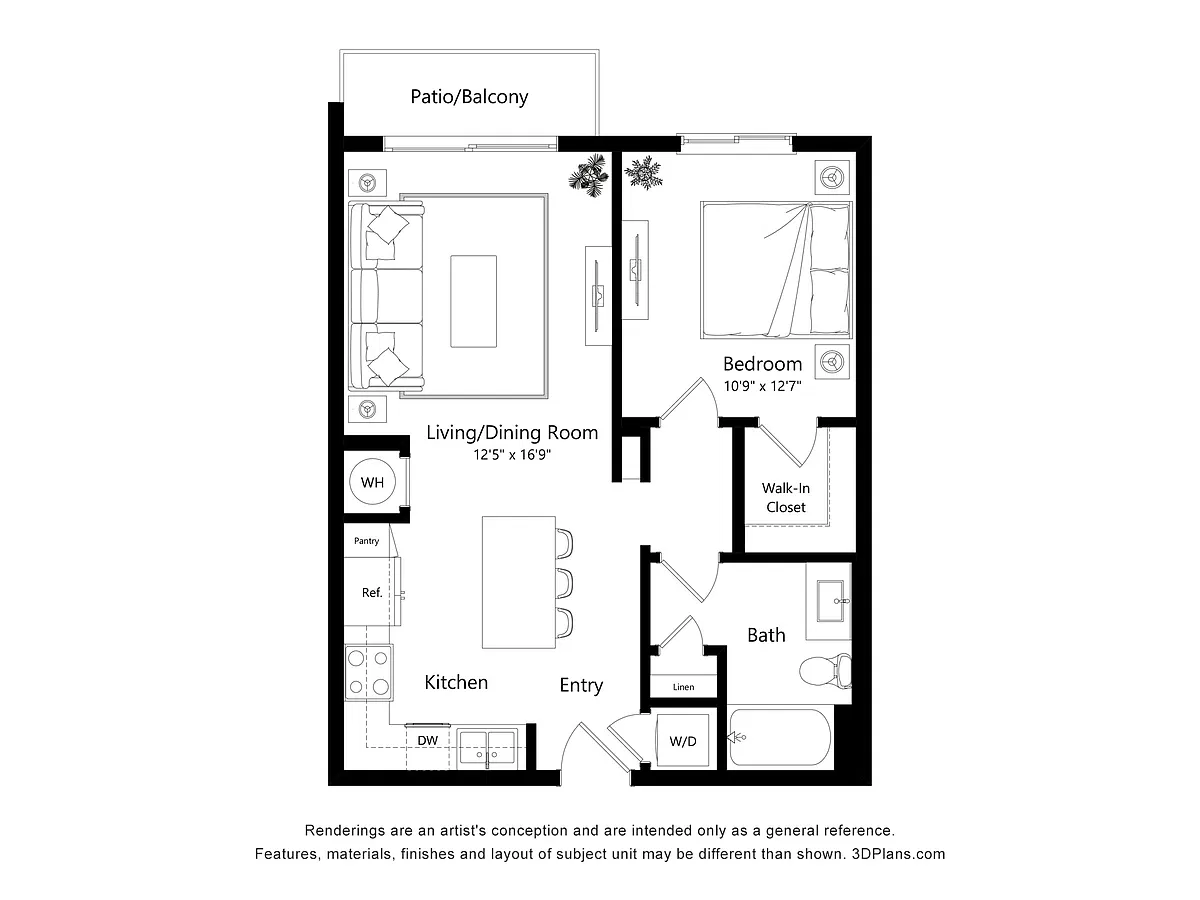 Floor plan A1 - 120
