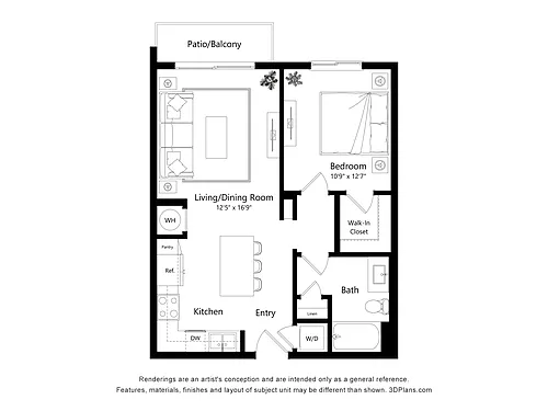 Floor plan A1 - 120