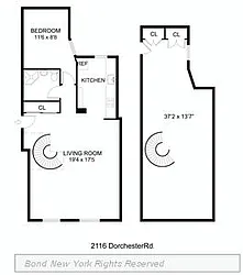 Sold by Bond New York