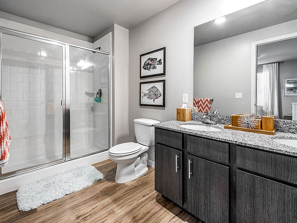 Coralina Apartments | Cape Coral, FL | Large Bathroom with dual sinks