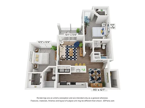 Floor plan B1R