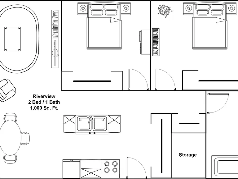 Riverview Apartments — Photo 15