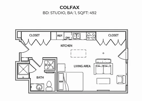 Floor plan A01
