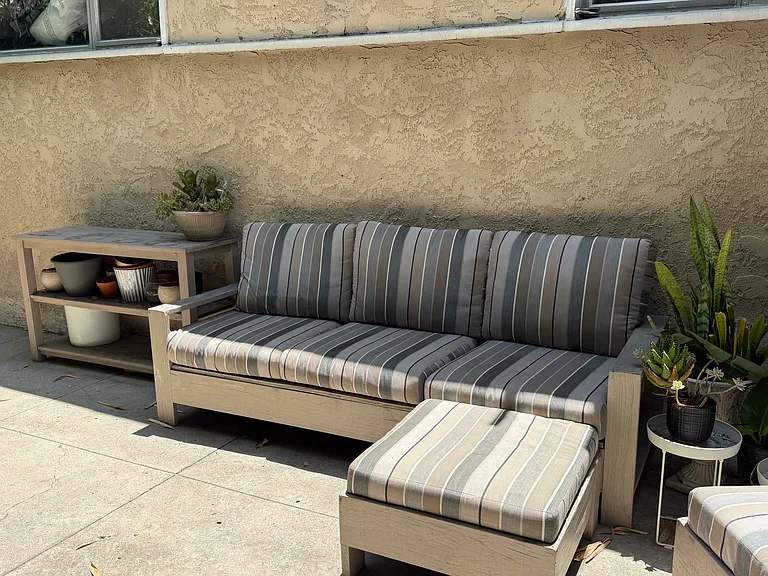 private patio
