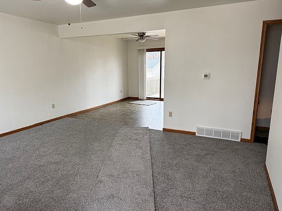 Large open living room space