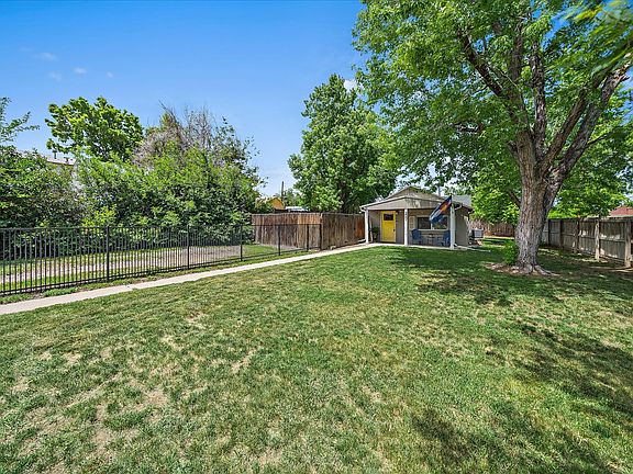 Large front yard.