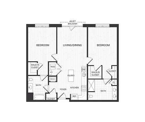 Floor plan B22