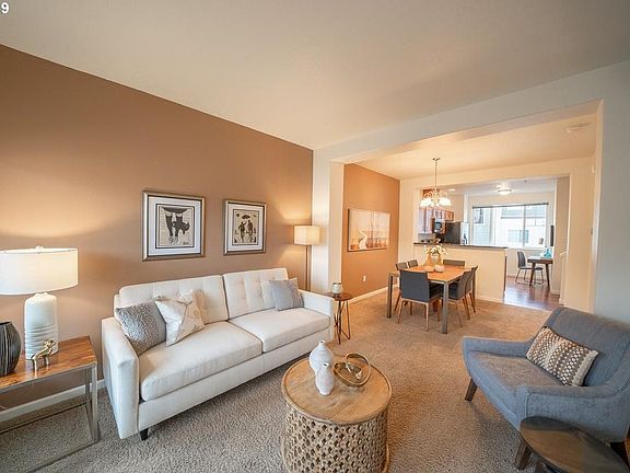 Open floor plan main living space