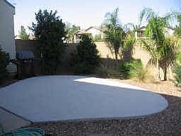 Private Backyard
