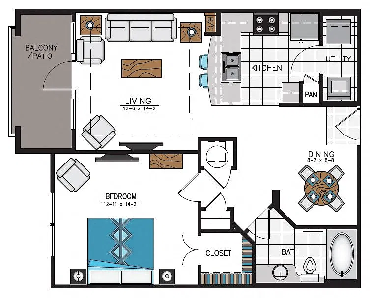 Floor plan A2
