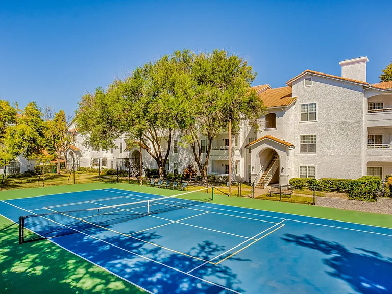 Perfect your tennis game with our resort style court.