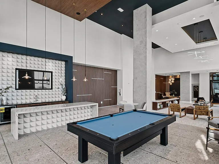 Brush up on your pool skills at one of many resident lounges