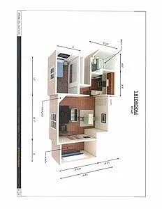 Floor plan 1 bedroom / 1 bath - Standard