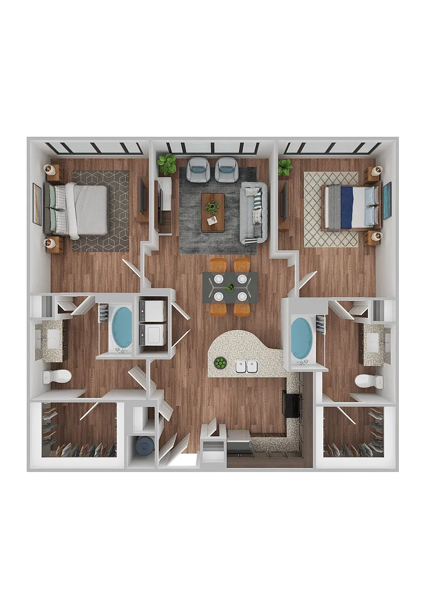 Floor plan B1