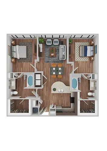Floor plan B1