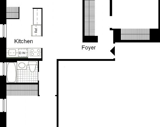 2nd image of 235 W 48th St APT 31J