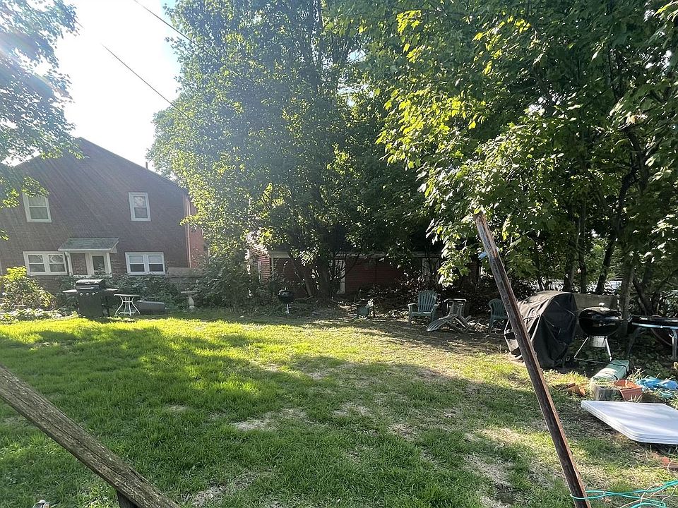 Large fenced in backyard
