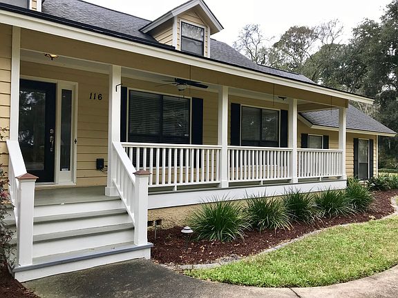 Large Covered Front Porch