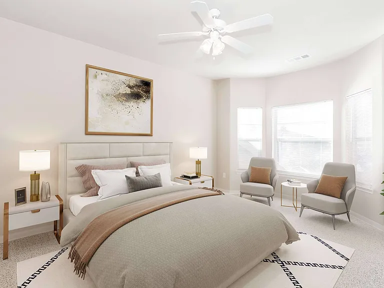 Spacious Bedroom
