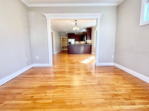 family room open to dining room
