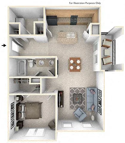 Floor plan Hutson