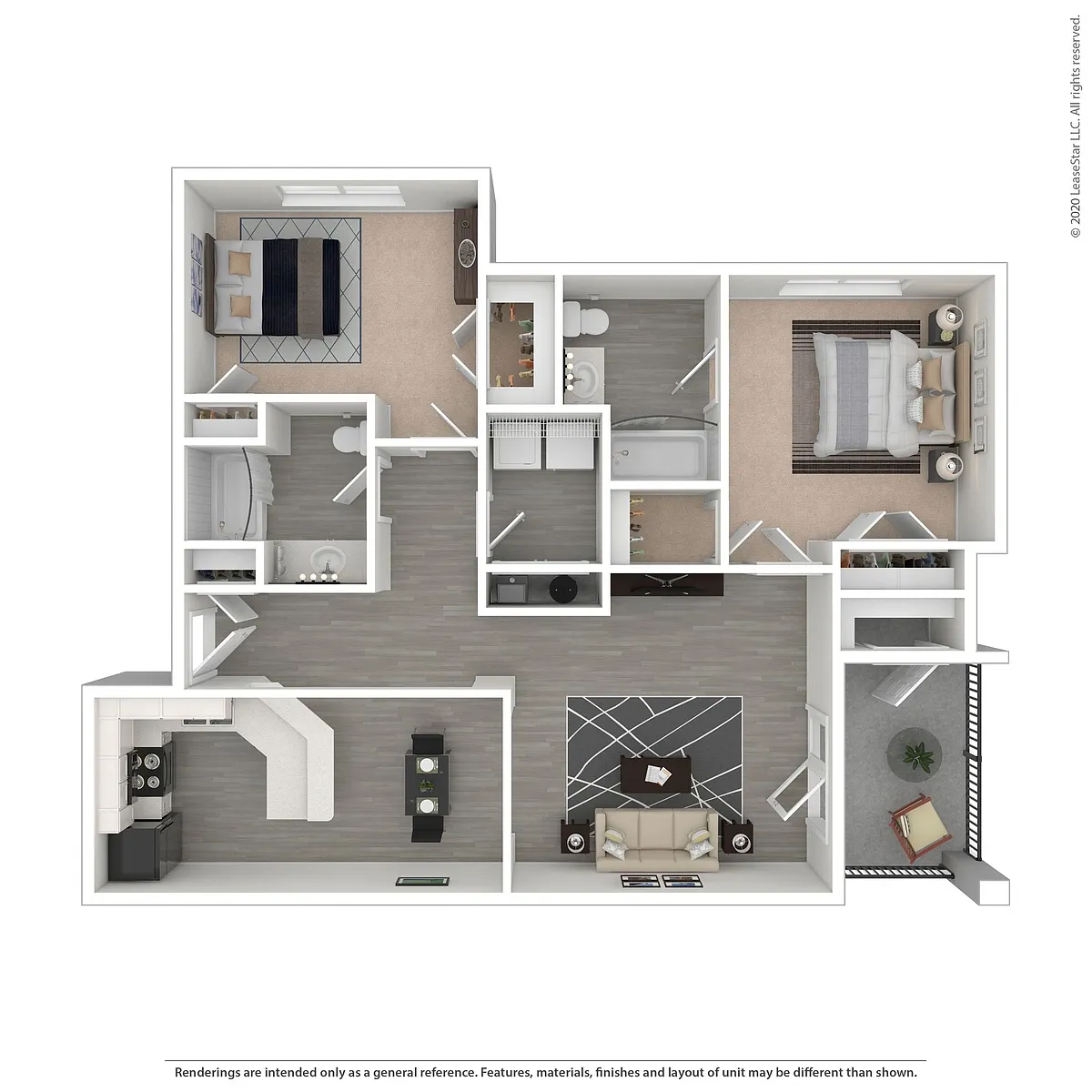 Floor plan The Hampton