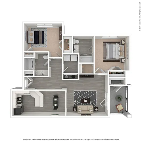 Floor plan The Hampton