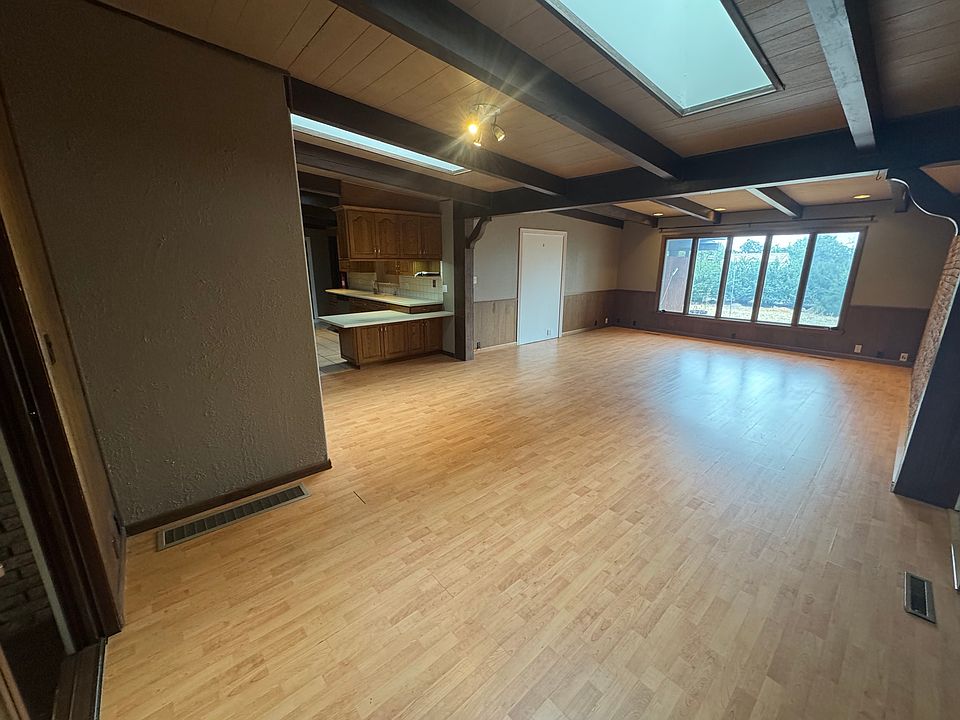 Great room (living/dining) view from office/den