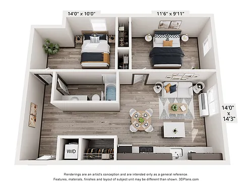 Floor plan B1