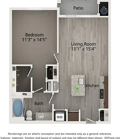 Timberhill Commons_Unit A2_2D Timberhill Commons_Unit A2_2D