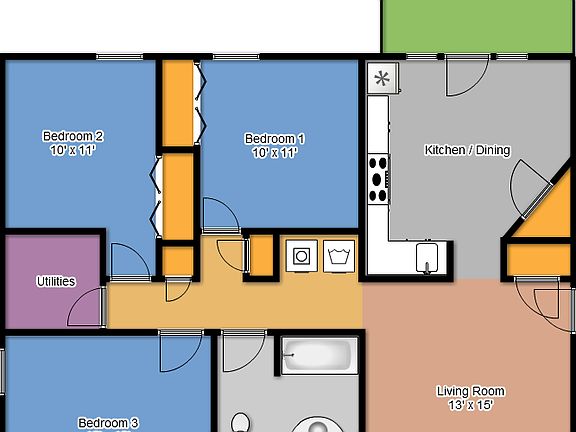 2nd image of 660 Circle Pine Dr Unit 101