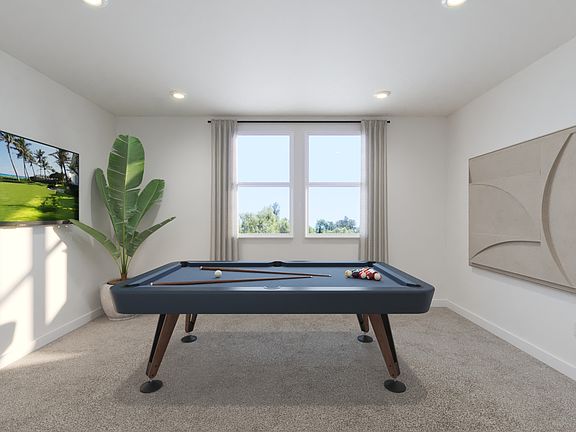 The upstairs loft gives the kids a place to hangout.