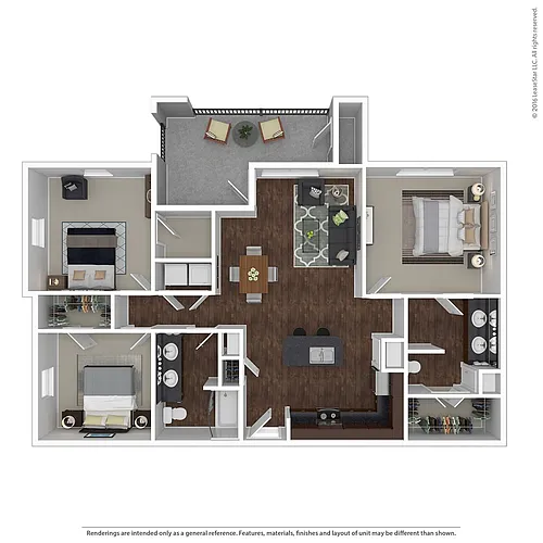 Floor plan The Cactus