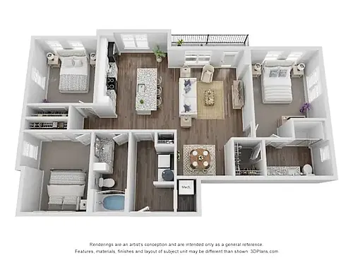 Floor plan C1