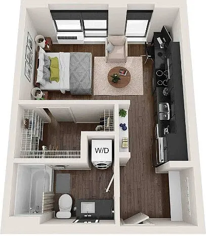 Floor plan S1B