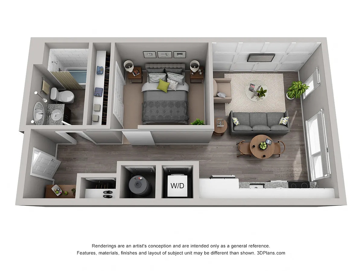 Floor plan Clark