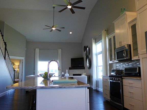 Totally open great room 