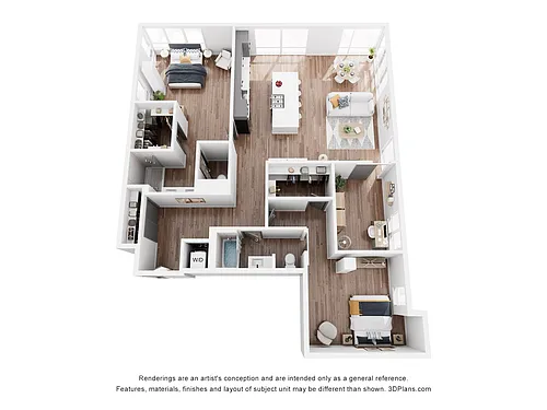 Floor plan B12 Penthouse + Study