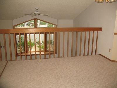 From Upstairs Dining Area overlooking livingroom