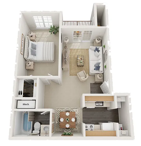 Floor plan The Cabot
