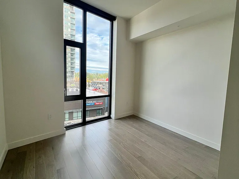 Tall windows in Guest bedroom