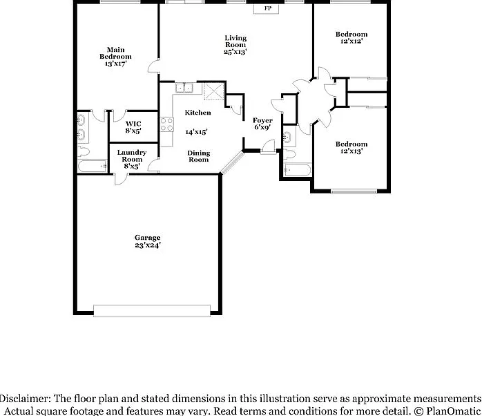 3 bed, 2.0 bath, 1501 sqft, $2,030 — Photo 2
