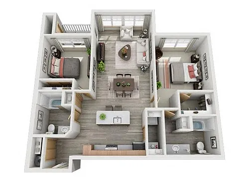 Floor plan Spruce II