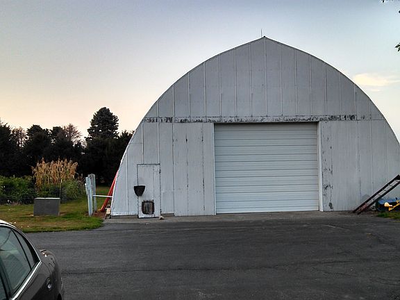 Quonset shed